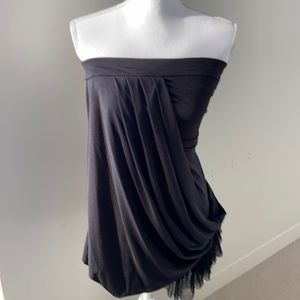 BEBE Strapless Mini Dress